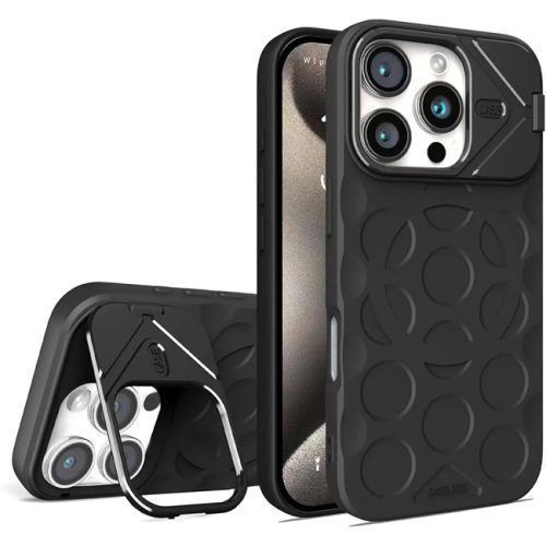 Θήκη Orso Stand Pro Soft Magsafe Black iPhone 16 Pro Max ΘΗΚΕΣ Orso Θήκη Orso Stand Pro Soft Magsafe Black iPhone 16 Pro Max