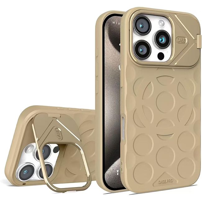 Θήκη Orso Stand Pro Soft Magsafe Light Brown iPhone 16 Pro Max ΘΗΚΕΣ Orso Θήκη Orso Stand Pro Soft Magsafe Light Brown iPhone 16 Pro Max