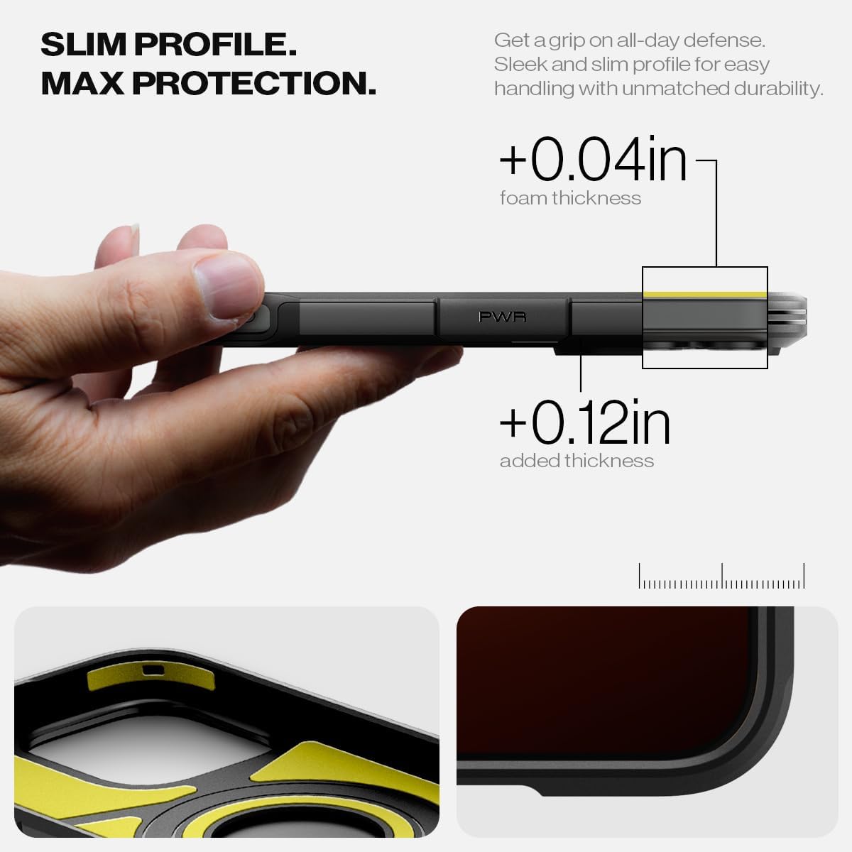 Θήκη Spigen Tough Armor T AI MagFit Gunmetal iPhone 16 Pro Max ΘΗΚΕΣ Spigen Θήκη Spigen Tough Armor T AI MagFit Gunmetal iPhone 16 Pro Max - Image 7