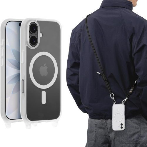 Θήκη MagEasy Roar M with Lanyard Magsafe Transparent iPhone 17 ΘΗΚΕΣ MagEasy Θήκη MagEasy Roar M with Lanyard Magsafe Transparent iPhone 17