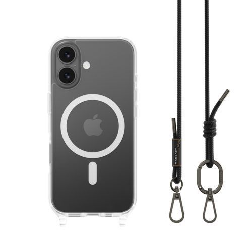 Alternative view of Θήκη MagEasy Roar M with Lanyard Magsafe Transparent iPhone 17