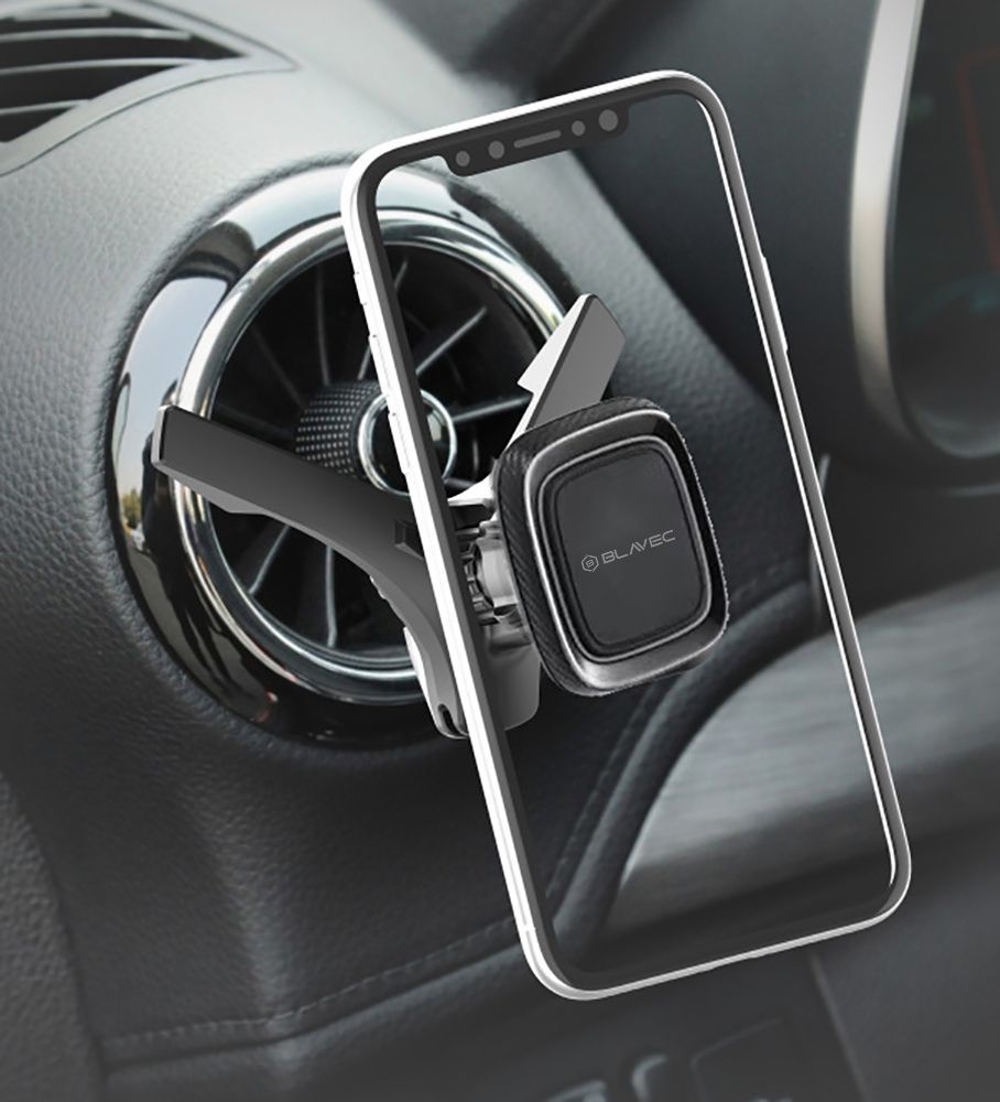 Blavec Air Vent Magnetic Car Mount Black (BH09) ΑΞΕΣΟΥΑΡ Blavec Blavec Air Vent Magnetic Car Mount Black (BH09) - Image 3