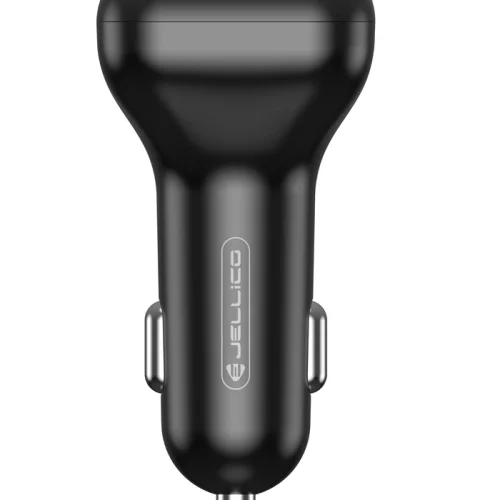 Alternative view of Jellico Multi-Function FM Transmitter Car Kit Charging Hub Black (FM1)
