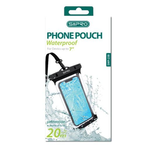 Alternative view of Siipro Universal Waterproof Bag Case 7" Black