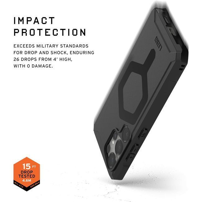 Θήκη UAG Essential Armor Magsafe Black Samsung Galaxy S25 Ultra ΘΗΚΕΣ uag Θήκη UAG Essential Armor Magsafe Black Samsung Galaxy S25 Ultra - Image 4
