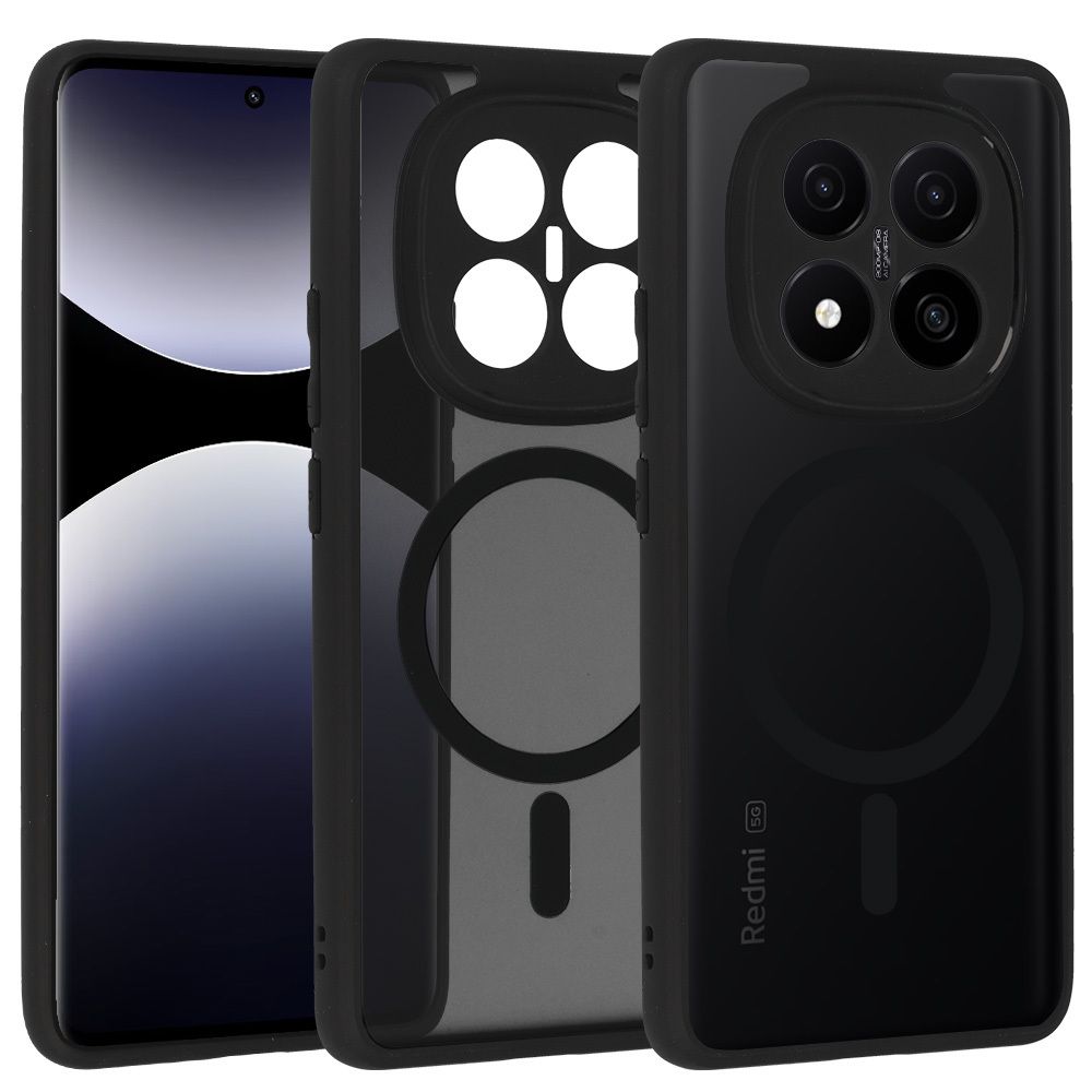 Θήκη Orso MagMat Frosted Black Xiaomi Redmi Note 14 Pro+ 5G ΘΗΚΕΣ Orso Θήκη Orso MagMat Frosted Black Xiaomi Redmi Note 14 Pro+ 5G