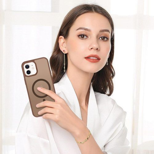 Alternative view of Θήκη Orso MagCase Focus Frosted Brown iPhone 12/12 Pro