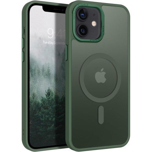 Θήκη Orso MagCase Focus Frosted Forest Green iPhone 12/12 Pro ΘΗΚΕΣ Orso Θήκη Orso MagCase Focus Frosted Forest Green iPhone 12/12 Pro