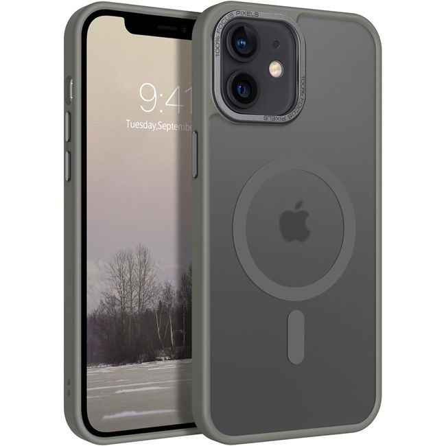 Θήκη Orso MagCase Focus Frosted Grey iPhone 12/12 Pro ΘΗΚΕΣ Orso Θήκη Orso MagCase Focus Frosted Grey iPhone 12/12 Pro
