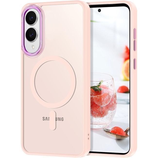 Θήκη Orso MagCase Focus Frosted Pink Samsung Galaxy S25 Edge STOCK OFFERS Orso Θήκη Orso MagCase Focus Frosted Pink Samsung Galaxy S25 Edge