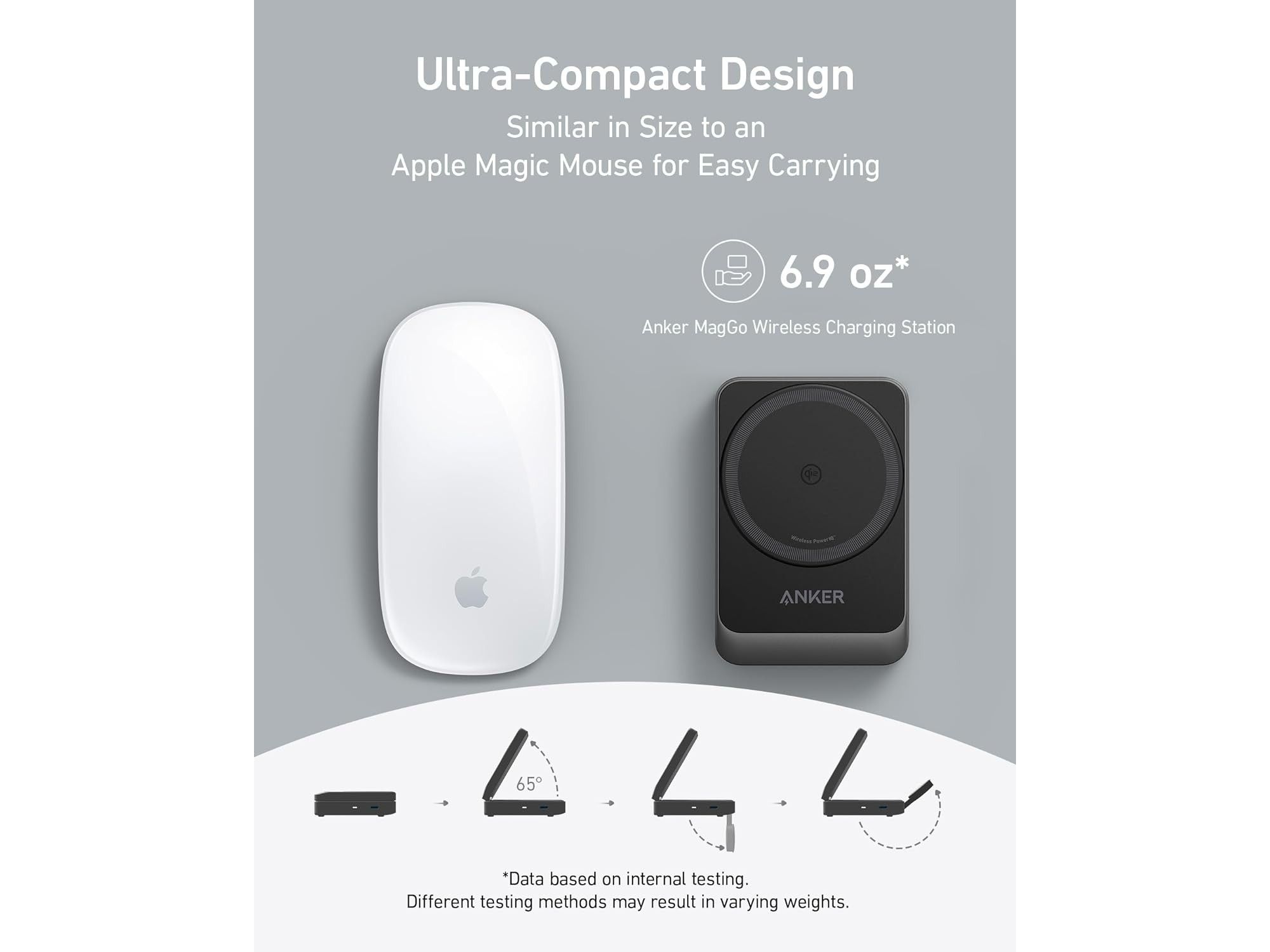 Anker Qi2 MagGo 3in1 Charging Station MFW Black APPLE WATCH Anker Anker Qi2 MagGo 3in1 Charging Station MFW Black - Image 3