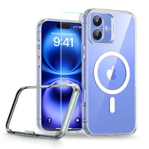 Full Protection Pro Set ESR Classic HaloLock MagSafe Clear iPhone 16 Plus ΘΗΚΕΣ ESR Full Protection Pro Set ESR Classic HaloLock MagSafe Clear iPhone 16 Plus