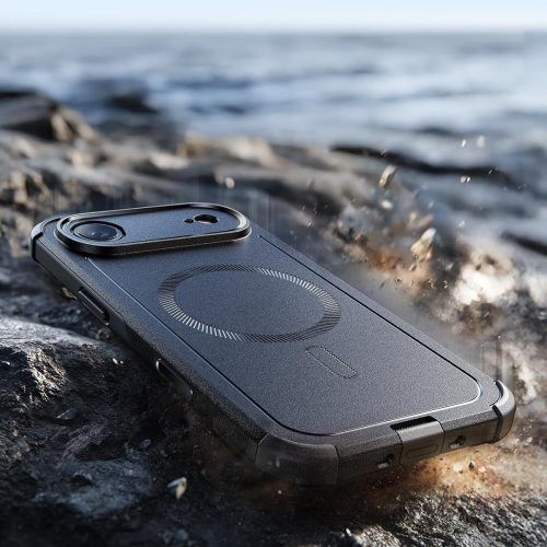 Alternative view of Θήκη ESR Cyber Tough with Camera Control Button Magsafe Black iPhone Air