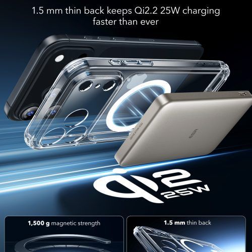 Alternative view of Θήκη ESR Classic Hybrid (Camera Control Button) MagSafe Clear iPhone 17 Pro