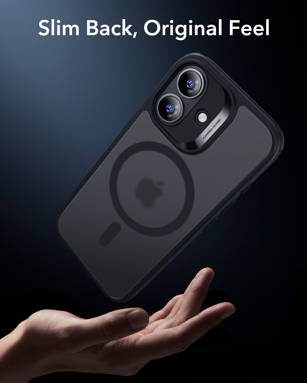 Θήκη ESR Classic Hybrid (Camera Control Button) MagSafe Frosted Black iPhone 17 ΘΗΚΕΣ ESR Θήκη ESR Classic Hybrid (Camera Control Button) MagSafe Frosted Black iPhone 17 - Image 6