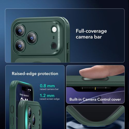 Alternative view of Θήκη ESR Classic Hybrid (Camera Control Button) MagSafe Frosted Green iPhone 17 Pro Max