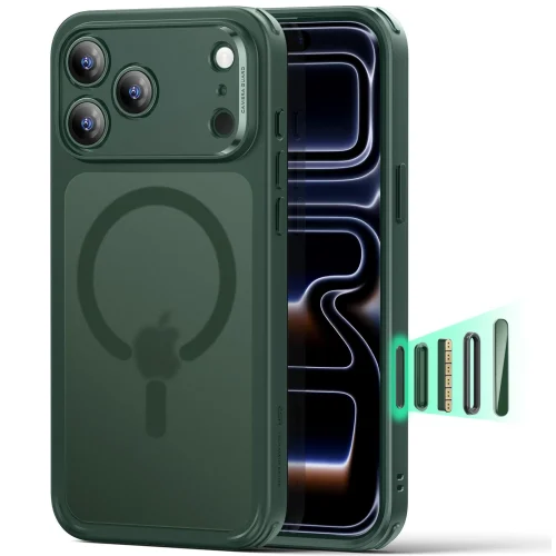 Θήκη ESR Classic Hybrid (Camera Control Button) MagSafe Frosted Green iPhone 17 Pro