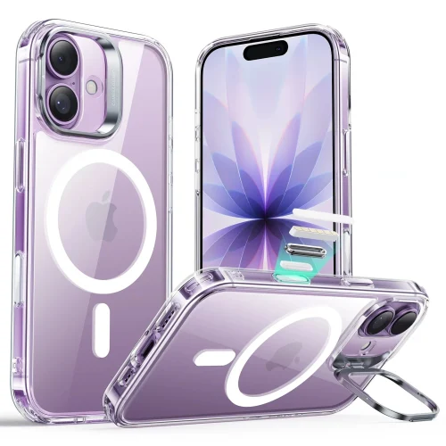 Θήκη ESR Classic Hybrid with Stash Stand (Camera Control Button) HaloLock MagSafe Clear iPhone 17 ΘΗΚΕΣ ESR Θήκη ESR Classic Hybrid with Stash Stand (Camera Control Button) HaloLock MagSafe Clear iPhone 17
