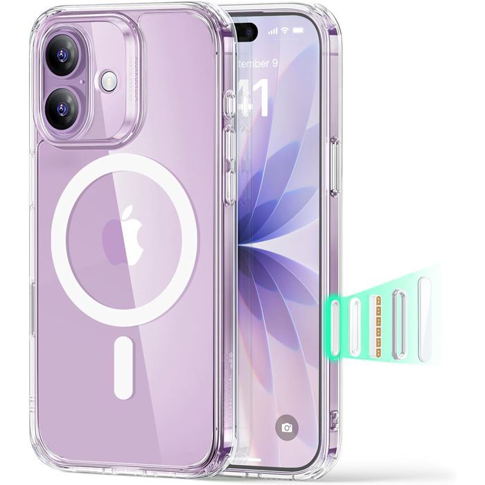Θήκη ESR Classic Hybrid (Camera Control Button) MagSafe Clear iPhone 17 ΘΗΚΕΣ ESR Θήκη ESR Classic Hybrid (Camera Control Button) MagSafe Clear iPhone 17