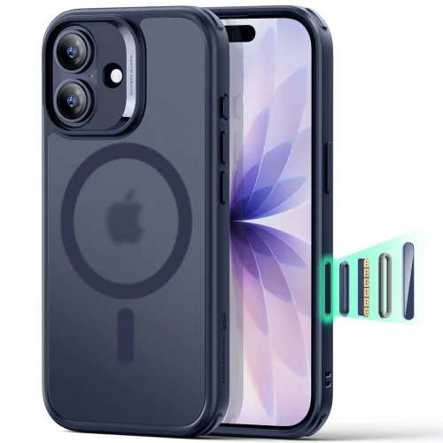 Θήκη ESR Classic Hybrid (Camera Control Button) MagSafe Frosted Blue iPhone 17 ΘΗΚΕΣ ESR Θήκη ESR Classic Hybrid (Camera Control Button) MagSafe Frosted Blue iPhone 17