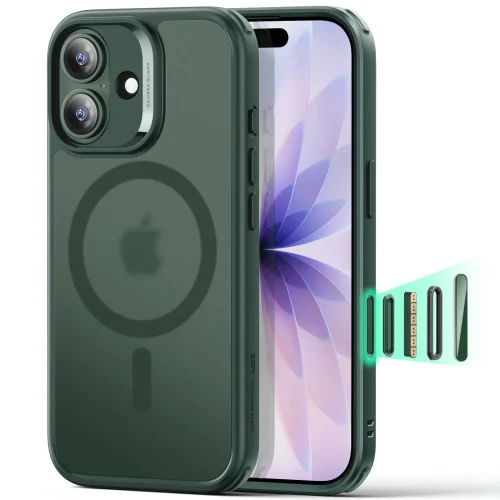 Θήκη ESR Classic Hybrid (Camera Control Button) MagSafe Frosted Green iPhone 17 ΘΗΚΕΣ ESR Θήκη ESR Classic Hybrid (Camera Control Button) MagSafe Frosted Green iPhone 17