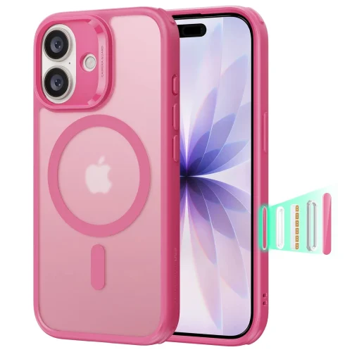 Θήκη ESR Classic Hybrid (Camera Control Button) MagSafe Frosted Pink iPhone 17 ΘΗΚΕΣ ESR Θήκη ESR Classic Hybrid (Camera Control Button) MagSafe Frosted Pink iPhone 17