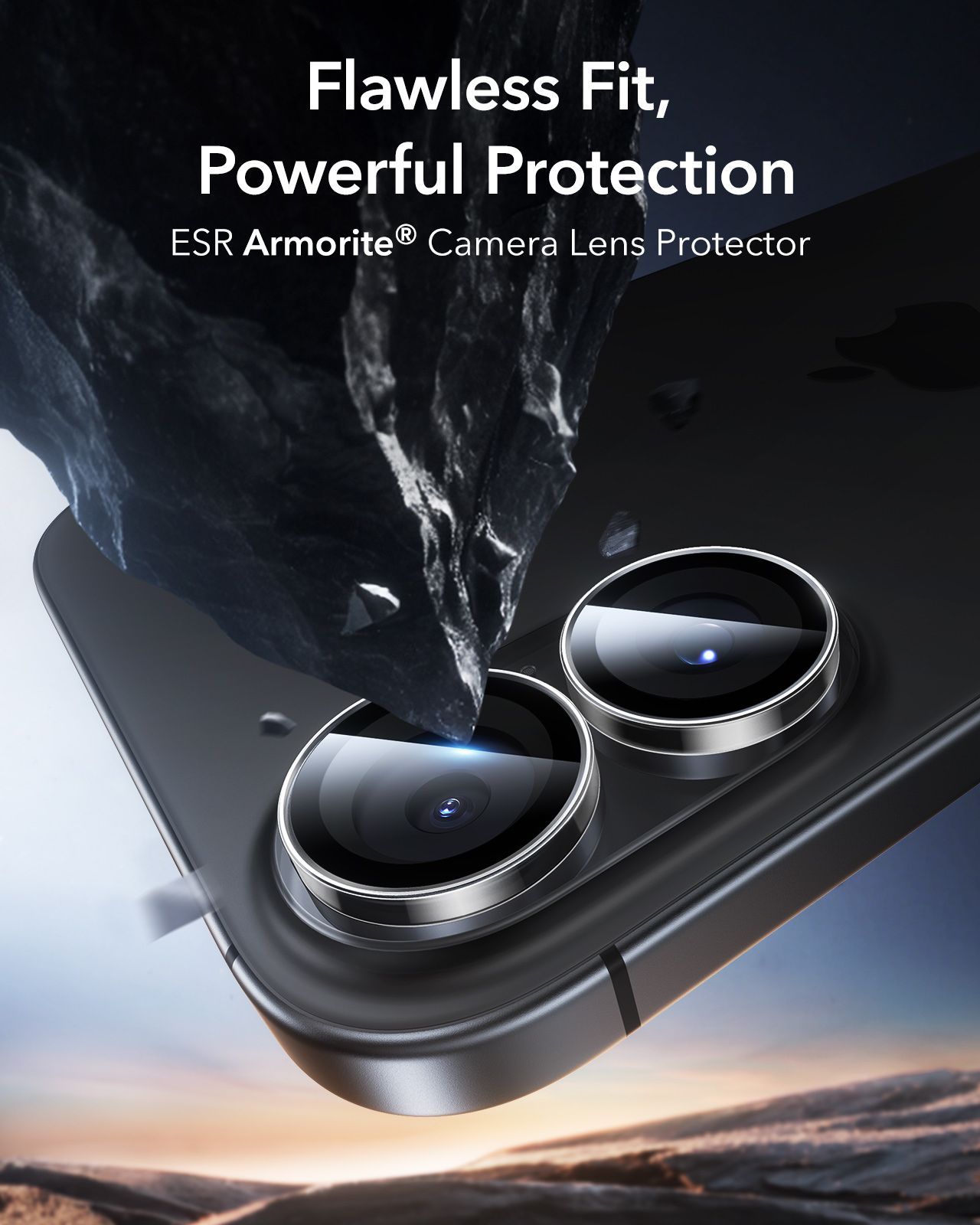 ESR Armorite Tempered Glass Camera Lens Clear iPhone 17/16/16 Plus ΠΡΟΣΤΑΣΙΑ ΟΘΟΝΗΣ ESR ESR Armorite Tempered Glass Camera Lens Clear iPhone 17/16/16 Plus - Image 5