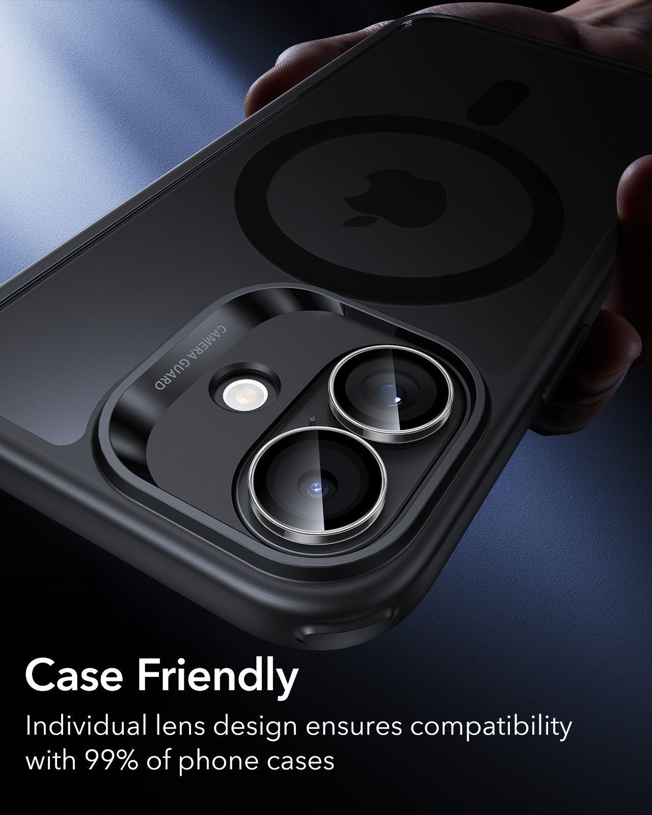 ESR Armorite Tempered Glass Camera Lens Clear iPhone 17/16/16 Plus ΠΡΟΣΤΑΣΙΑ ΟΘΟΝΗΣ ESR ESR Armorite Tempered Glass Camera Lens Clear iPhone 17/16/16 Plus - Image 3