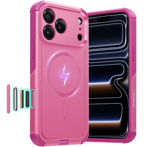 Θήκη ESR Cyber Tough with Camera Control Button Magsafe Pink iPhone 17 Pro
