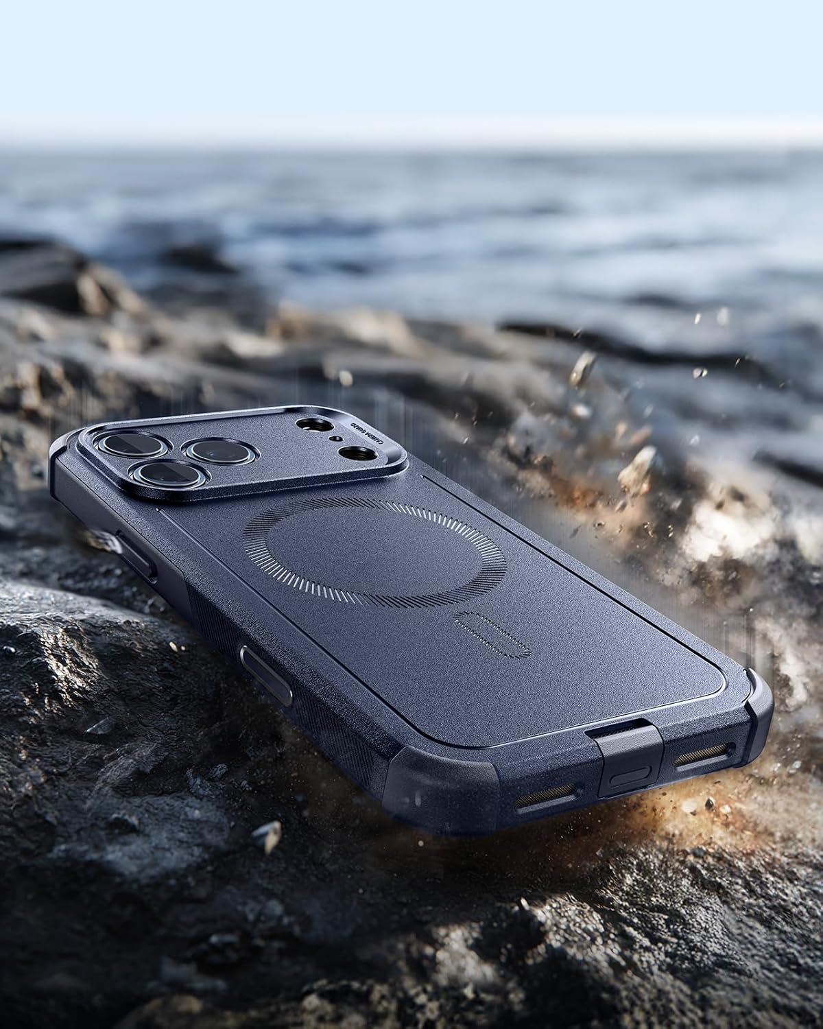 Θήκη ESR Cyber Tough with Camera Control Button Magsafe Blue iPhone 17 Pro ΘΗΚΕΣ ESR Θήκη ESR Cyber Tough with Camera Control Button Magsafe Blue iPhone 17 Pro - Image 6