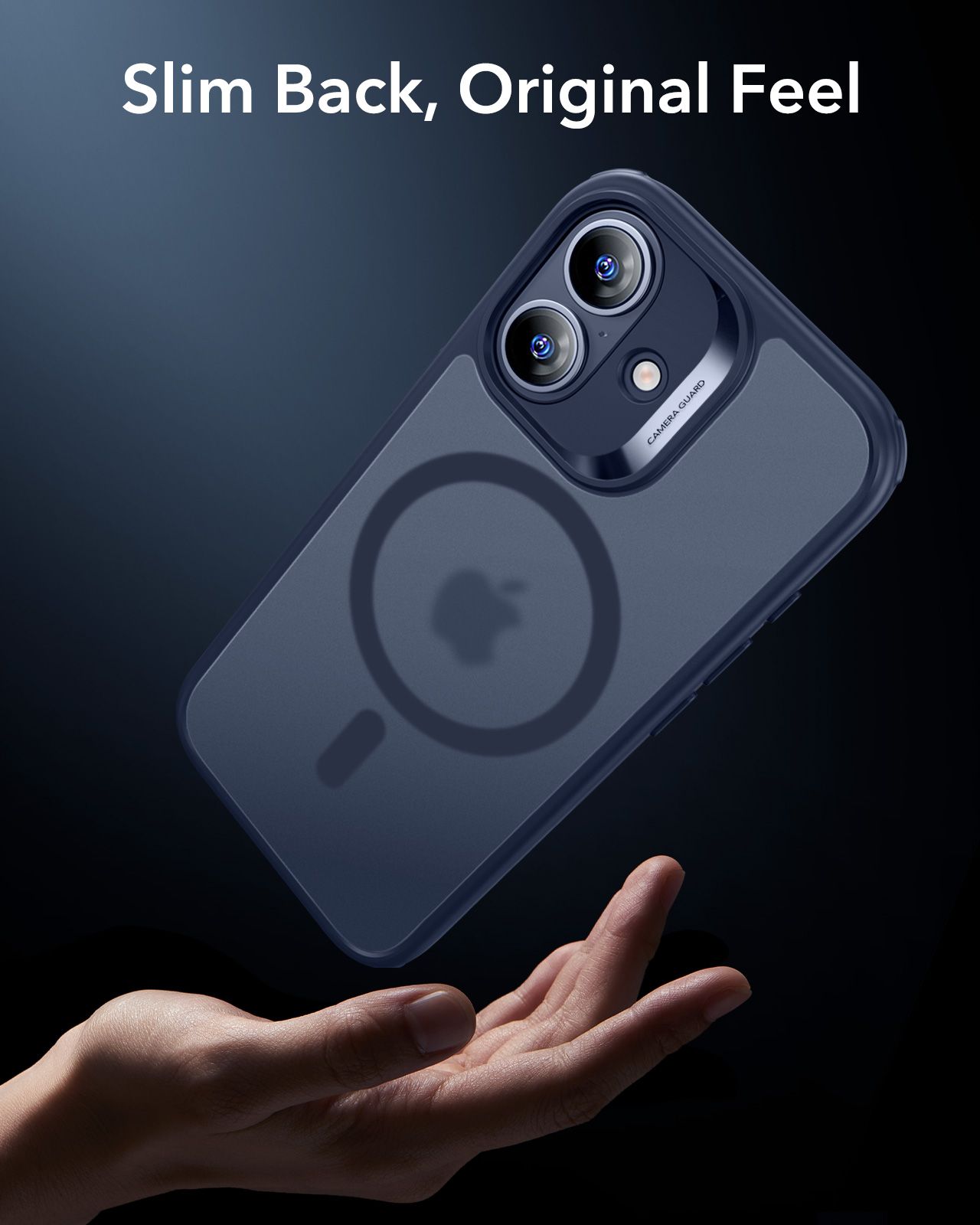 Θήκη ESR Classic Hybrid (Camera Control Button) MagSafe Frosted Blue iPhone 17 ΘΗΚΕΣ ESR Θήκη ESR Classic Hybrid (Camera Control Button) MagSafe Frosted Blue iPhone 17 - Image 3