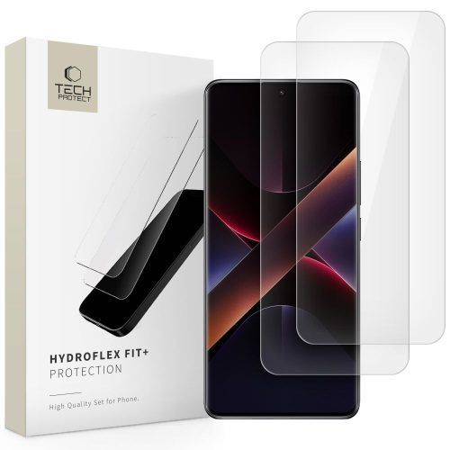 (2 Pack) Tech-Protect Hydroflex Fit+ Xiaomi Redmi Note 14 Pro/Note 14 Pro+ 5G/Poco X7 ΠΡΟΣΤΑΣΙΑ ΟΘΟΝΗΣ Tech-Protect (2 Pack) Tech-Protect Hydroflex Fit+ Xiaomi Redmi Note 14 Pro/Note 14 Pro+ 5G/Poco X7