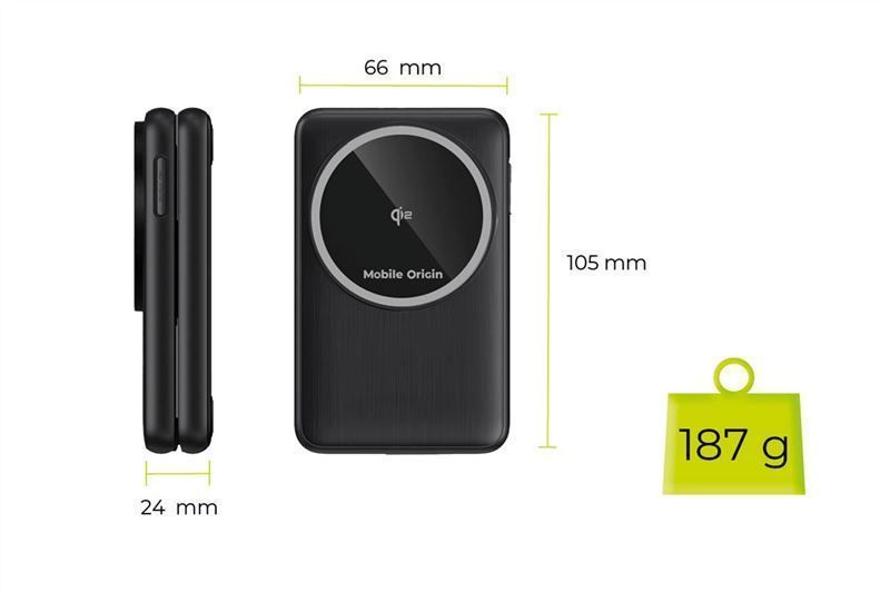 Mobile Origin 3in1 Foldable Qi2 Charger Silver (PW8) APPLE WATCH Mobile Origin Mobile Origin 3in1 Foldable Qi2 Charger Silver (PW8) - Image 7