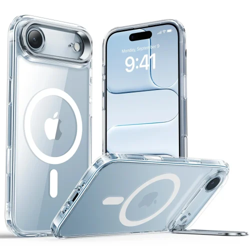 Θήκη ESR Classic Hybrid with Stash Stand (Camera Control Button) HaloLock MagSafe Clear iPhone Air
