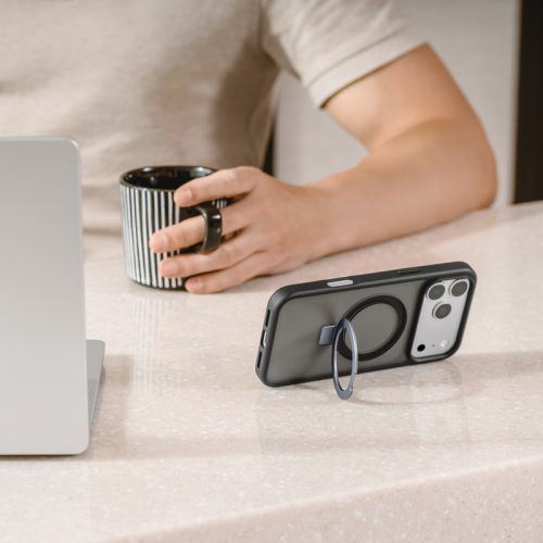 Alternative view of Θήκη SwitchEasy MagStand M Magsafe Transparent iPhone 17