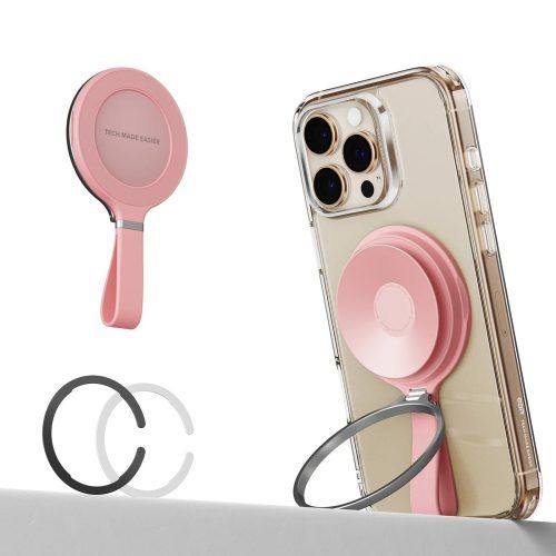 ESR Suction Cup Phone Mount HaloLock MagSafe Pink