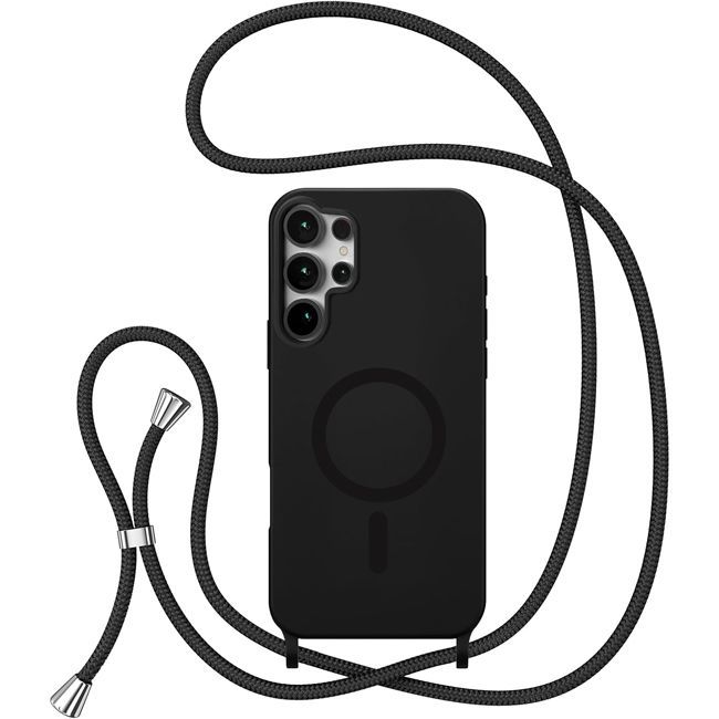Θήκη Orso Soft TPU Κορδόνι Magsafe Black Samsung Galaxy S25 Ultra ΘΗΚΕΣ Orso Θήκη Orso Soft TPU Κορδόνι Magsafe Black Samsung Galaxy S25 Ultra