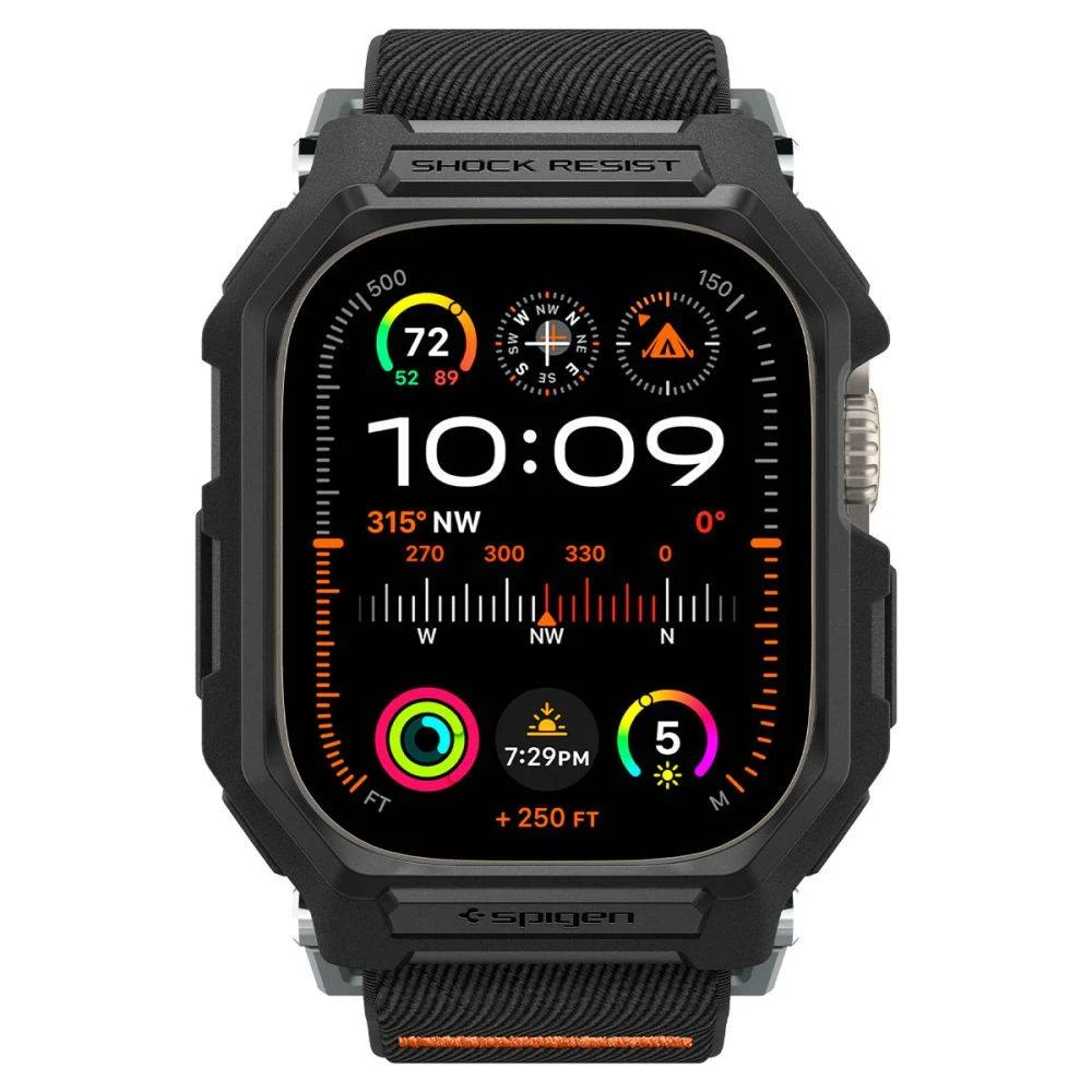 Θήκη+Λουράκι Spigen Lite Fit Pro Matte Black Apple Watch 49mm APPLE WATCH Spigen Θήκη+Λουράκι Spigen Lite Fit Pro Matte Black Apple Watch 49mm - Image 5