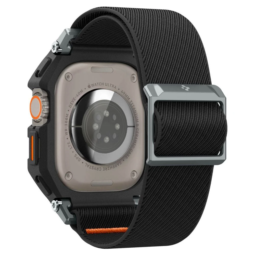 Θήκη+Λουράκι Spigen Lite Fit Pro Matte Black Apple Watch 49mm APPLE WATCH Spigen Θήκη+Λουράκι Spigen Lite Fit Pro Matte Black Apple Watch 49mm - Image 4