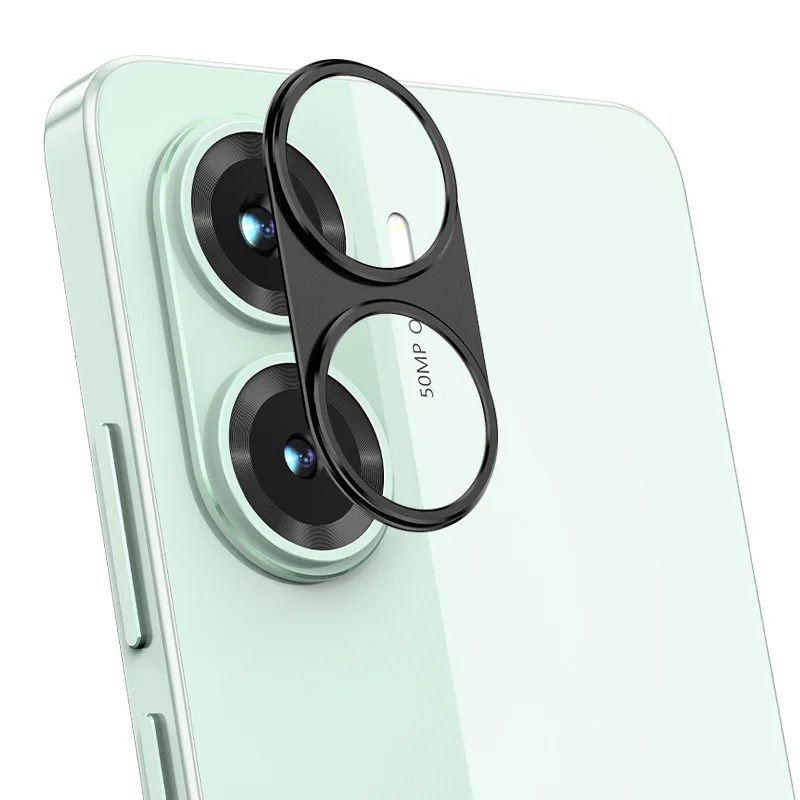 Full Cover 9H Camera Glass Black Xiaomi Poco X7 Pro 5G ΠΡΟΣΤΑΣΙΑ ΟΘΟΝΗΣ Orso Full Cover 9H Camera Glass Black Xiaomi Poco X7 Pro 5G