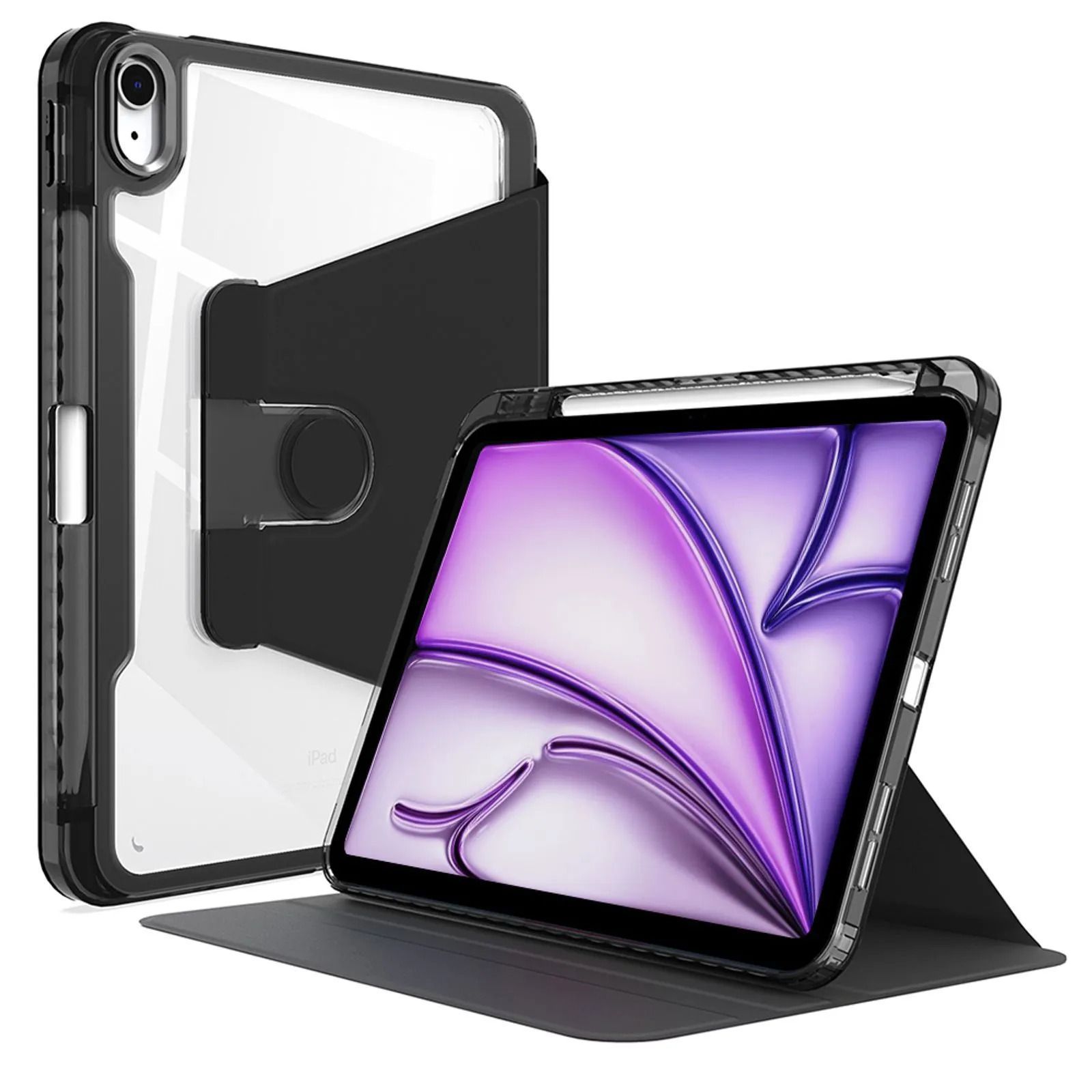 Θήκη Techsuit Crystal Vision Black iPad Air 13 ΘΗΚΕΣ Techsuit Θήκη Techsuit Crystal Vision Black iPad Air 13