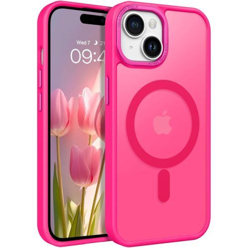 Θήκη Orso MagCase Focus Frosted Hot Pink iPhone 15 Plus ΘΗΚΕΣ Orso Θήκη Orso MagCase Focus Frosted Hot Pink iPhone 15 Plus