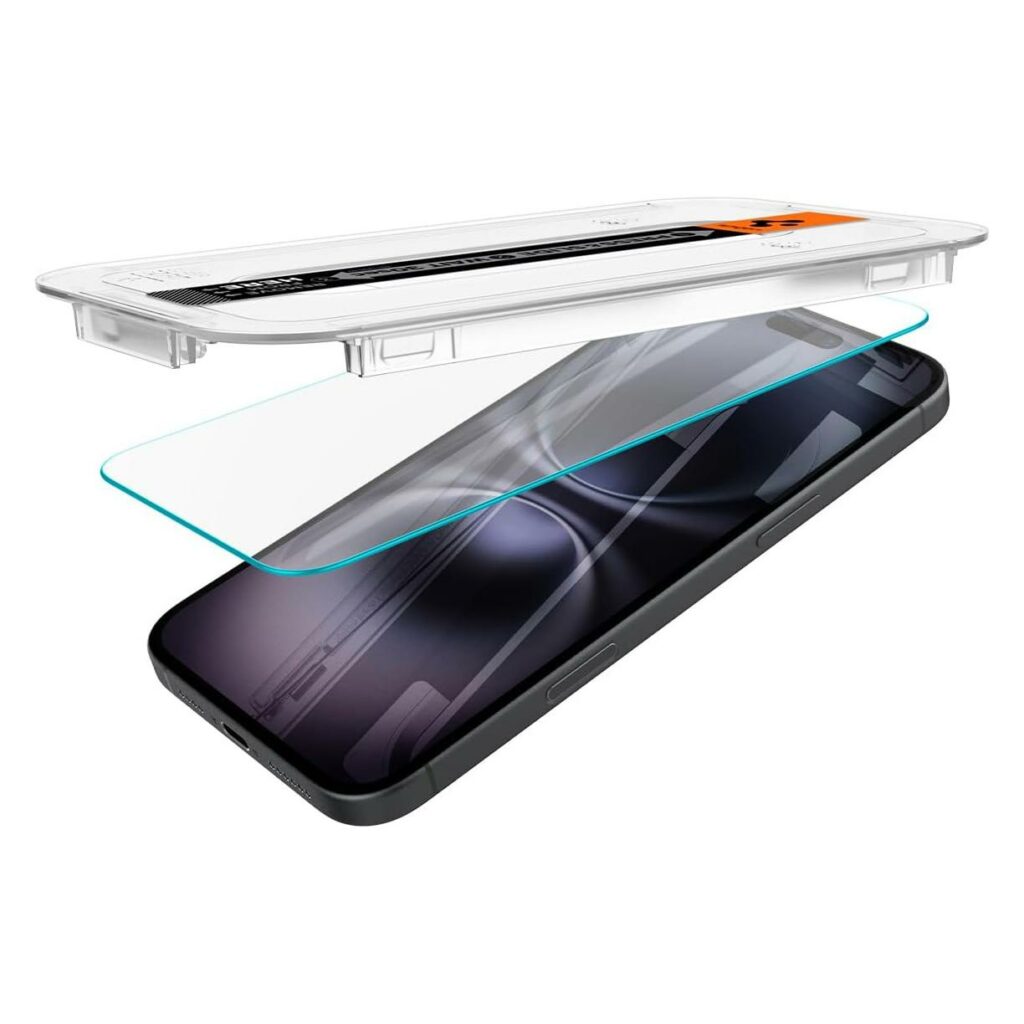 Spigen EZ Fit GLAS.tR Tempered Glass iPhone 14 Pro Max (2-Pack) ΠΡΟΣΤΑΣΙΑ ΟΘΟΝΗΣ Spigen Spigen EZ Fit GLAS.tR Tempered Glass iPhone 14 Pro Max (2-Pack) - Image 7