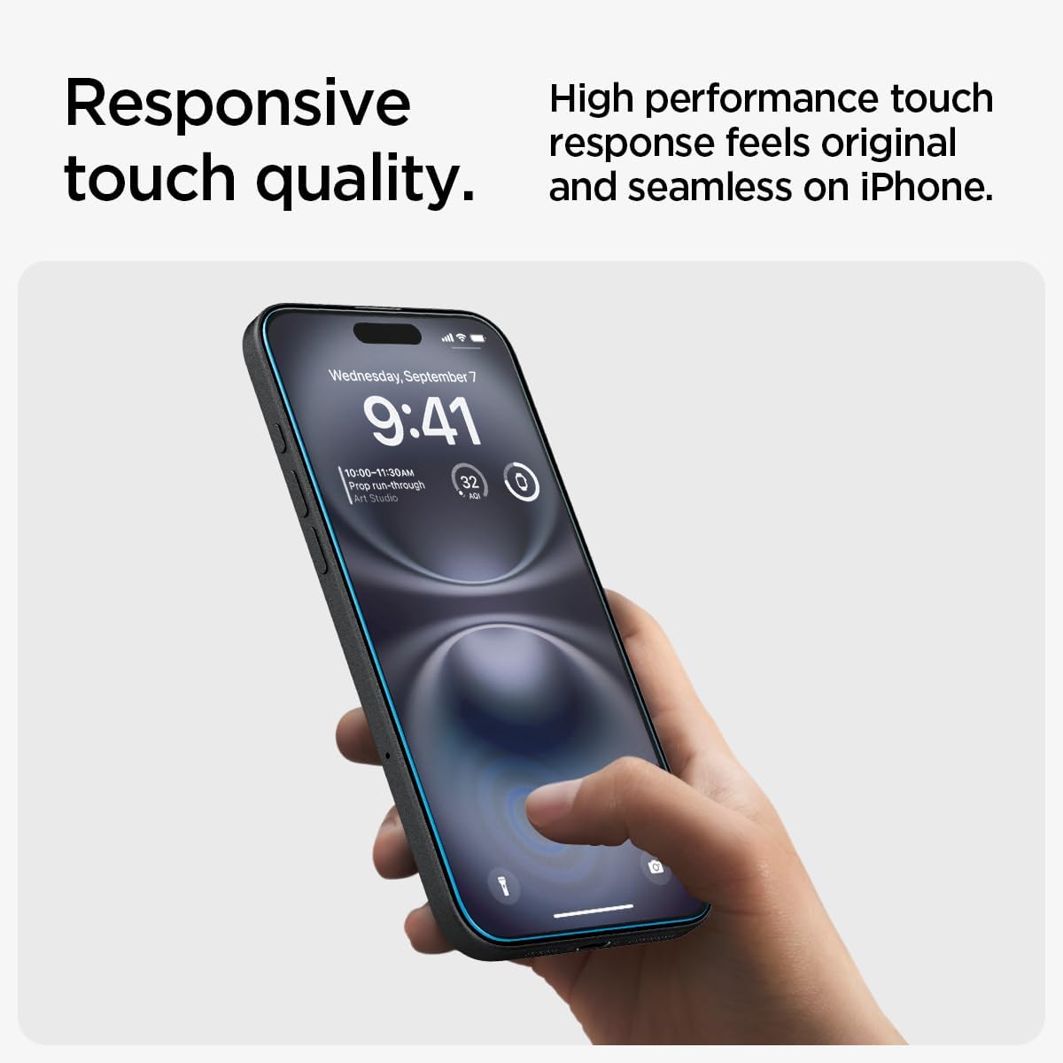 Spigen EZ Fit GLAS.tR Tempered Glass iPhone 14 Pro Max (2-Pack) ΠΡΟΣΤΑΣΙΑ ΟΘΟΝΗΣ Spigen Spigen EZ Fit GLAS.tR Tempered Glass iPhone 14 Pro Max (2-Pack) - Image 5