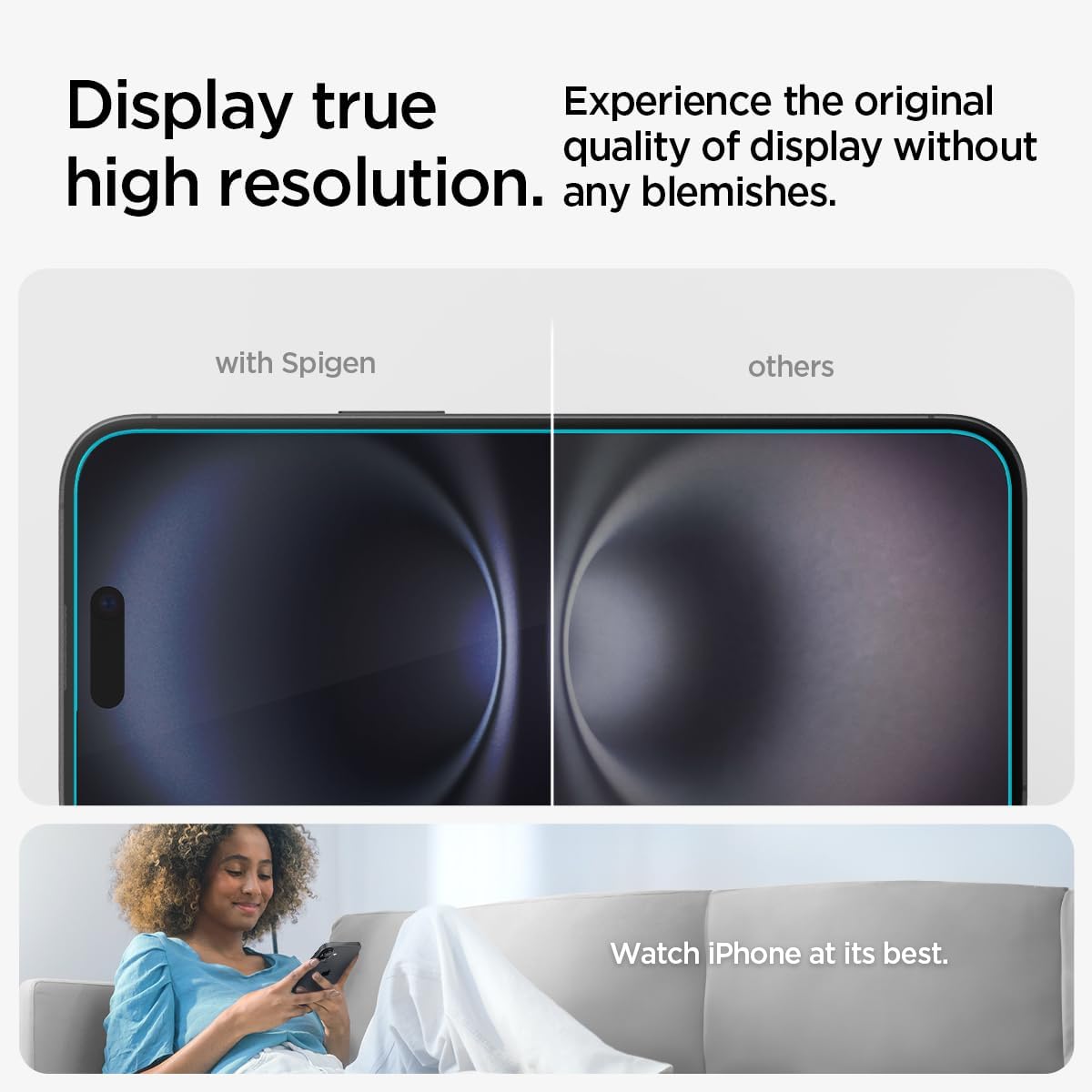 Spigen EZ Fit GLAS.tR Tempered Glass iPhone 14 Pro Max (2-Pack) ΠΡΟΣΤΑΣΙΑ ΟΘΟΝΗΣ Spigen Spigen EZ Fit GLAS.tR Tempered Glass iPhone 14 Pro Max (2-Pack) - Image 4