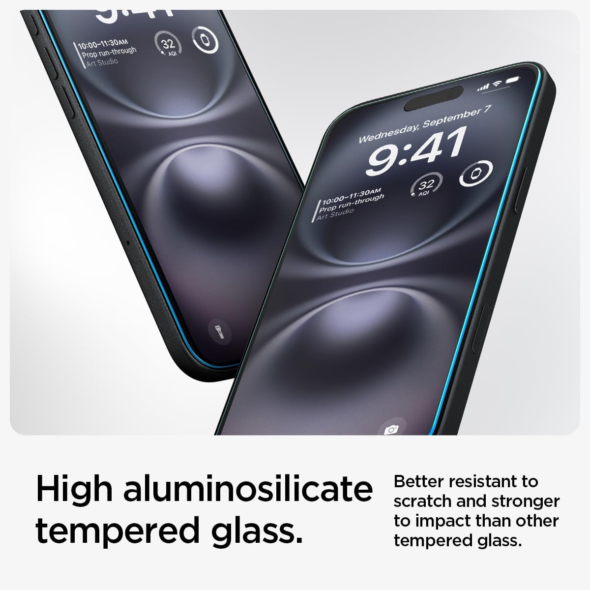 Spigen EZ Fit GLAS.tR Tempered Glass iPhone 14 Pro Max (2-Pack) ΠΡΟΣΤΑΣΙΑ ΟΘΟΝΗΣ Spigen Spigen EZ Fit GLAS.tR Tempered Glass iPhone 14 Pro Max (2-Pack) - Image 2