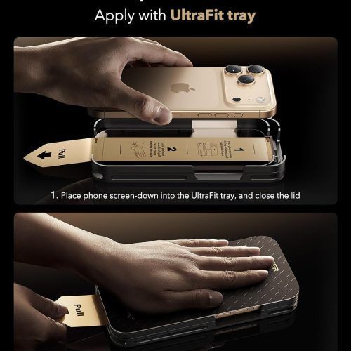 Alternative view of (3-Pack) ESR UltraFit Armorite Pro Privacy Tempered Glass iPhone 18 Pro Max