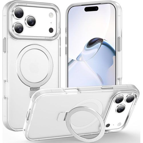 Θήκη Orso Ostand Hybrid Focus Frosted Clear iPhone 17 Pro