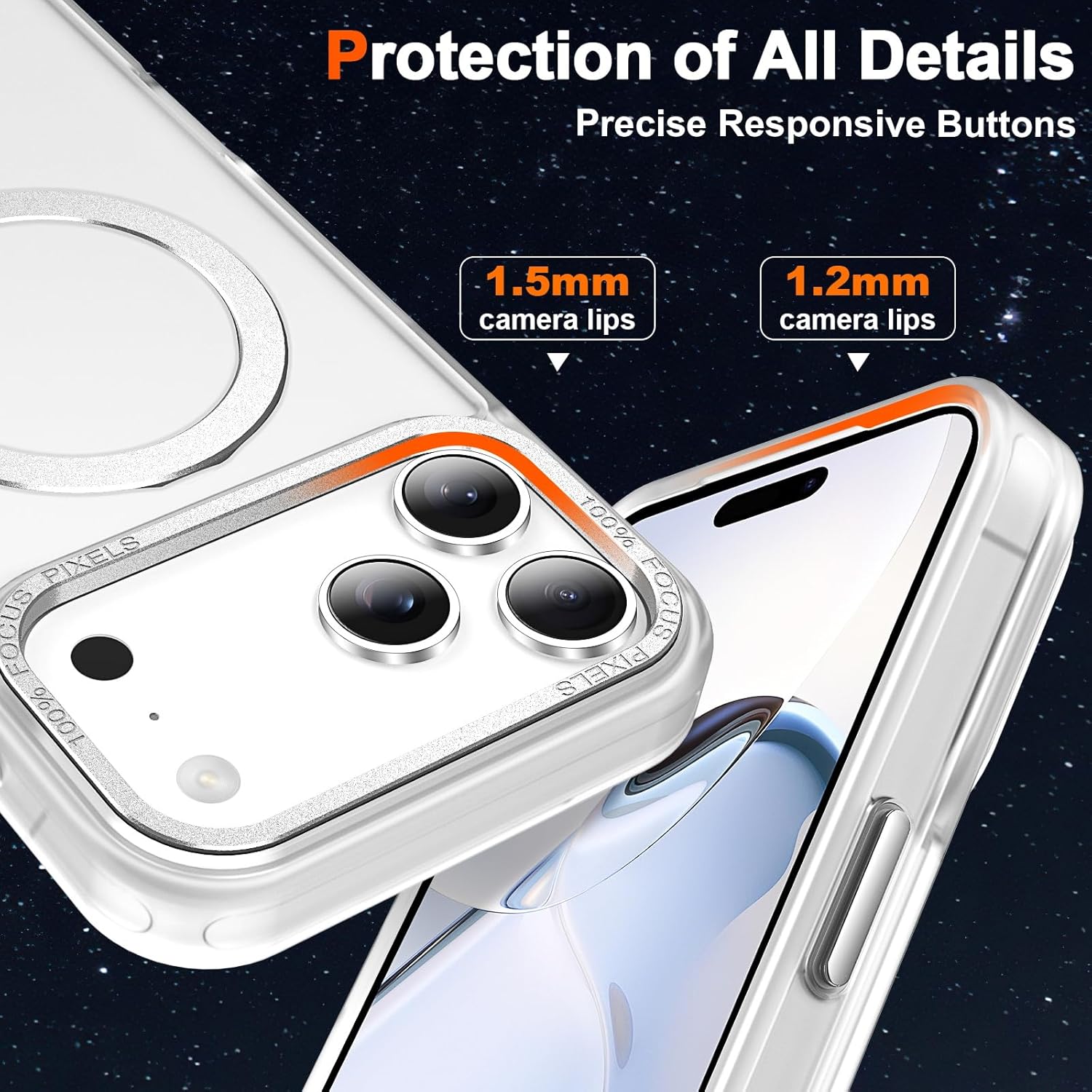 Θήκη Orso Ostand Hybrid Focus Frosted Clear iPhone 17 Pro Max ΘΗΚΕΣ Orso Θήκη Orso Ostand Hybrid Focus Frosted Clear iPhone 17 Pro Max - Image 4