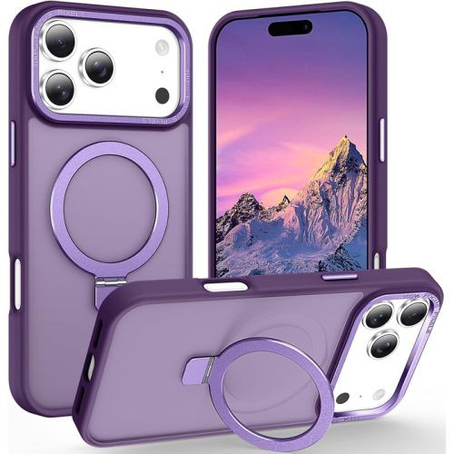 Θήκη Orso Ostand Hybrid Focus Frosted Purple iPhone 17 Pro